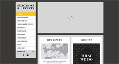 Desktop Screenshot of functionsandevents.co.nz