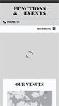 Mobile Screenshot of functionsandevents.co.nz